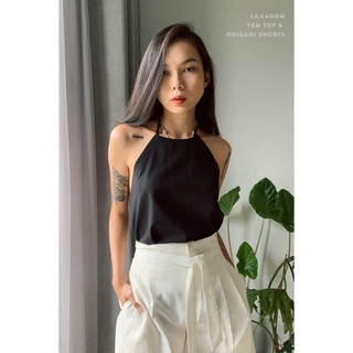 Áo yếm Linen- Áo basic-Vải Linen