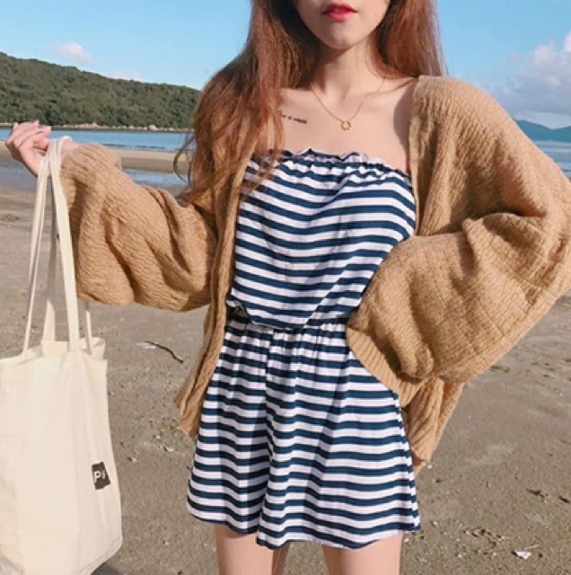 ÁO KHOÁC CARDIGAN SỐNG ẢO CHỈ 70k