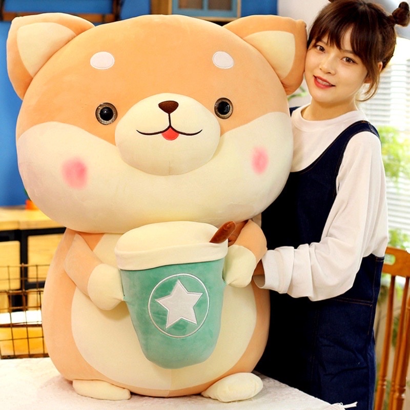 Thú bông cho shiba đáng yêu cho né size 25cm