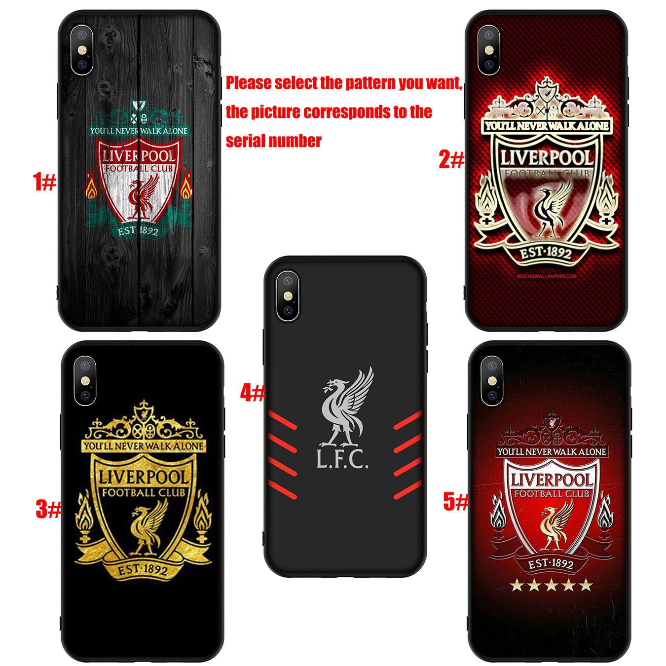 Samsung Galaxy S21 Ultra S8 Plus F62 M62 A2 A32 A52 A72 S21+ S8+ S21Plus Casing Soft Silicone Liverpool Football logo Phone Case