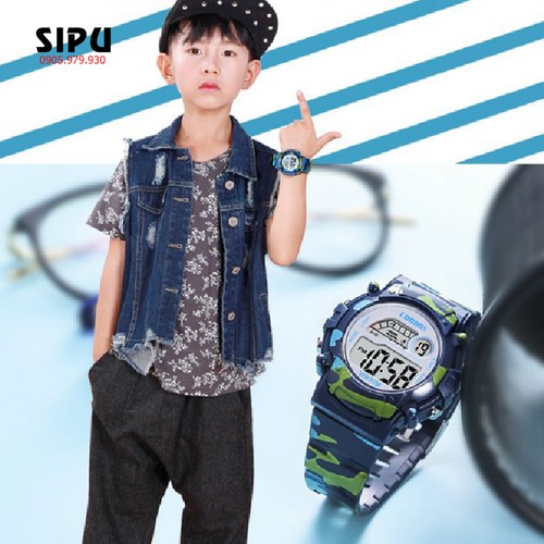 Đồng hồ trẻ em đa chức năng kết hợp hiệu ứng đèn Lex 7 màu chính hãng Coobos | BigBuy360 - bigbuy360.vn