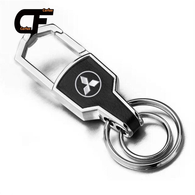 Móc Chìa Khóa Logo Bề mặt da Theo Hãng Xe Toyota  Hyundai Kia  Mazda Mitsubishi Ford Chevrolet  Honda Nissan