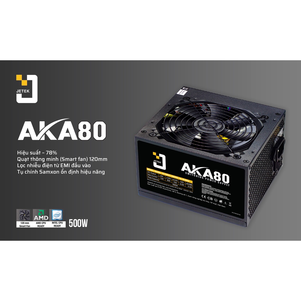 Nguồn Máy Tính Công Suất Xịn Chuẩn 500W | 600W Cho Pc Gaming