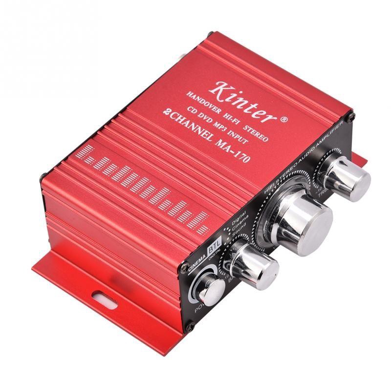 Bộ Khuếch Đại Âm Thanh Kỹ Thuật Số 2 Kênh 12V