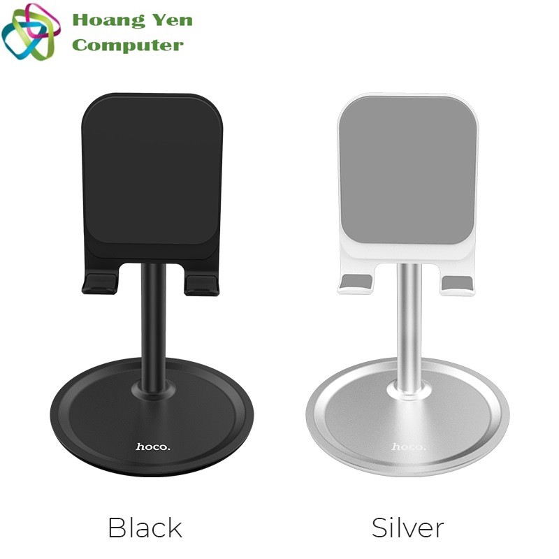 Giá Đỡ Điện Thoại Hoco PH15 Hợp Kim Nhôm, Dùng Trên Bàn Làm Việc - BH 3 Tháng  - Hoàng Yến Computer