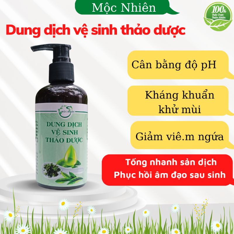 Dung dịch vệ sinh thảo dược hết ngứa - khử mùi - giảm khô hạn