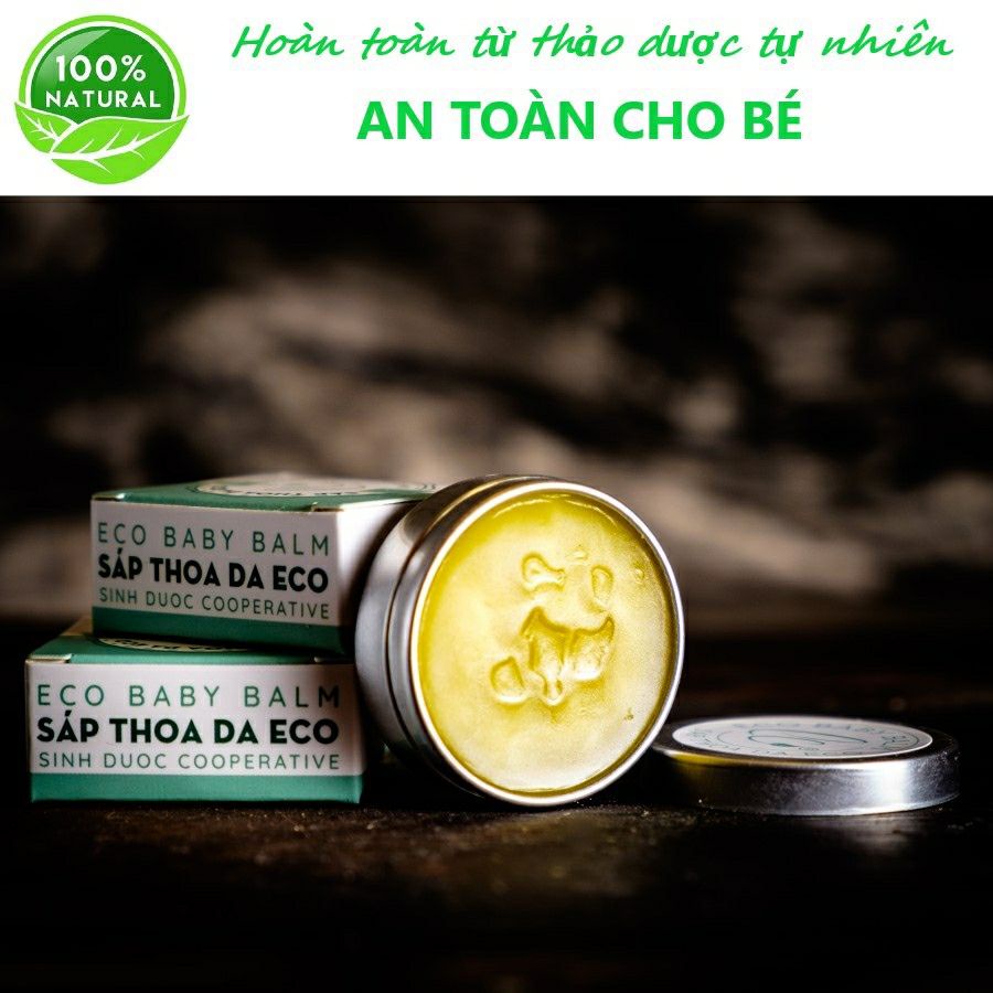 [CHÍNH HÃNG] Cao Thảo Dược Sinh Dược ECO Thoa Da Cho Em Bé- LÀM ẨM, MỀM DA BÉ, DỊU NỐT MUỖI ĐỐT, MẨN NGỨA