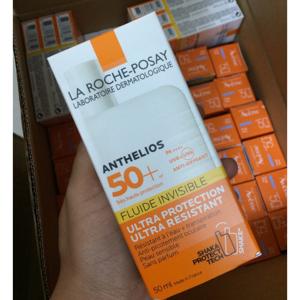 La Roche Posay Anthelios Invisible Fluid SPF 50+ Kem Chống Nắng La Roche Posay dành cho da nhạy cảm 50ml | BigBuy360 - bigbuy360.vn
