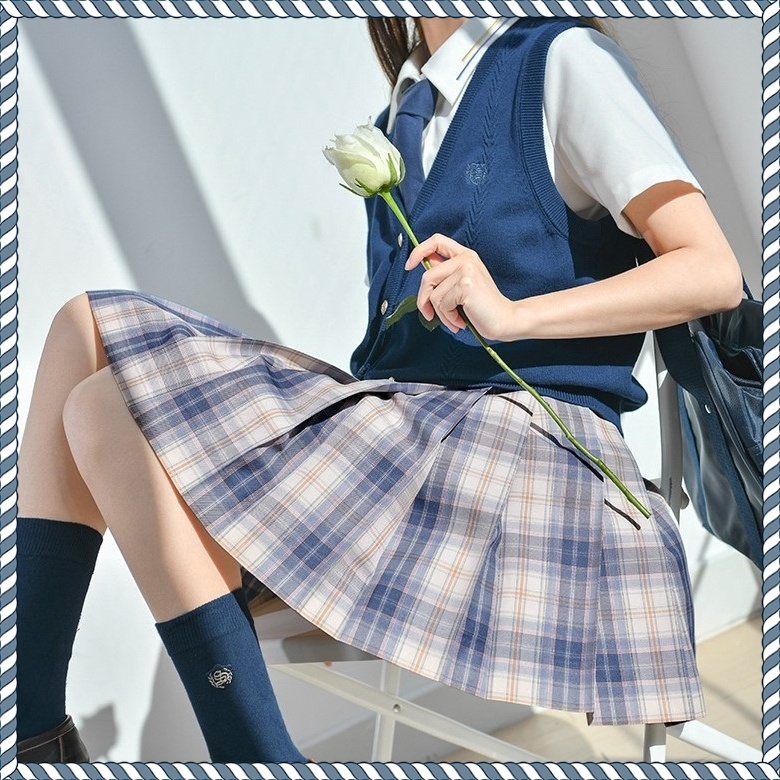 [Sẵn] [Chính hãng] [SNBL] Chân váy đồng phục Seifuku/JK - Thần Dản Vụ