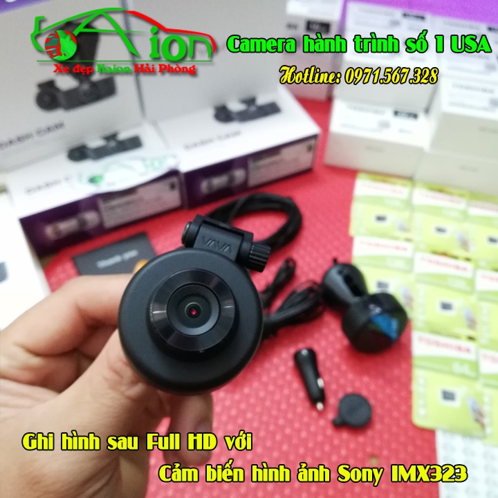 Camera Hành Trình VAVA VD-002 | 2 Camera | VAVA VD-002 Dual Cam - Ghi hành trình Ô tô trước và sau - Chính hãng | BigBuy360 - bigbuy360.vn