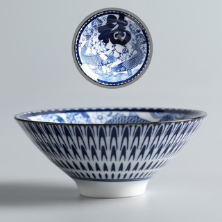 Bát Uống Trà Gốm Sứ Bát Tràng Họa Tiết Chữ Phúc - Cá Chép