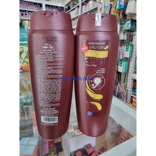 dầu gội thái dương 7 màu nâu dược - liệu 200ml { chuẩn cty đảm bảo }