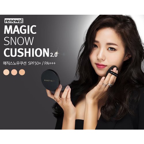 Phấn Nước Ma Thuật Siêu Che Phủ April Skin Magic Snow Cushion