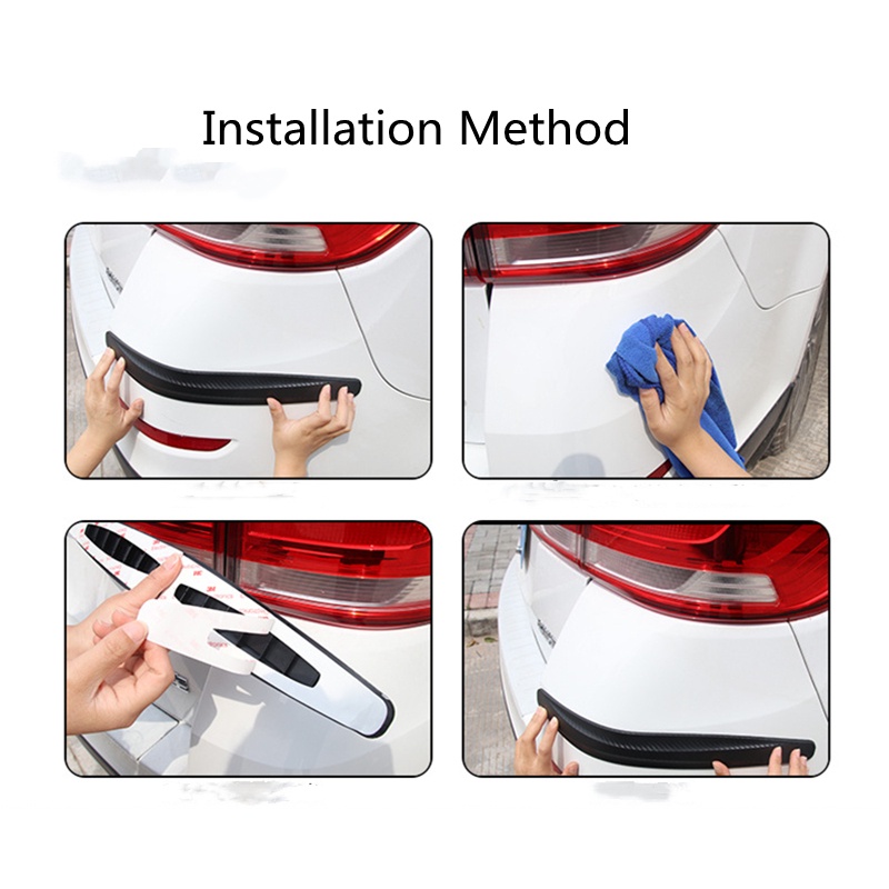 Set 2 Miếng Dán Bảo Vệ Chống Trầy Xướt Cho Xe Hơi