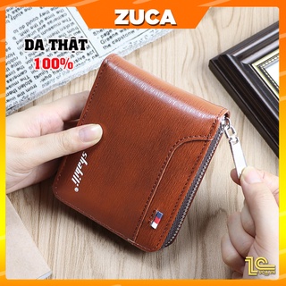 Ví Nam Da Bò Dáng Đứng Chính Hãng ZUCA - Bảo Hành 12 tháng AN10