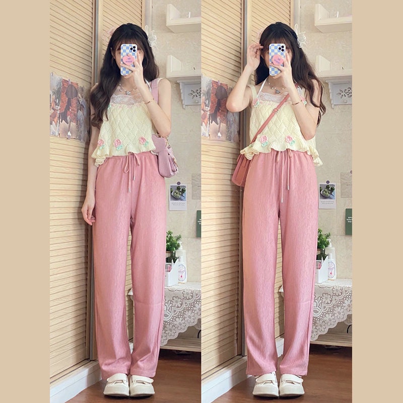 Áo dệt kim JSC không tay phong cách phương Tây thời trang mùa hè dành cho nữ