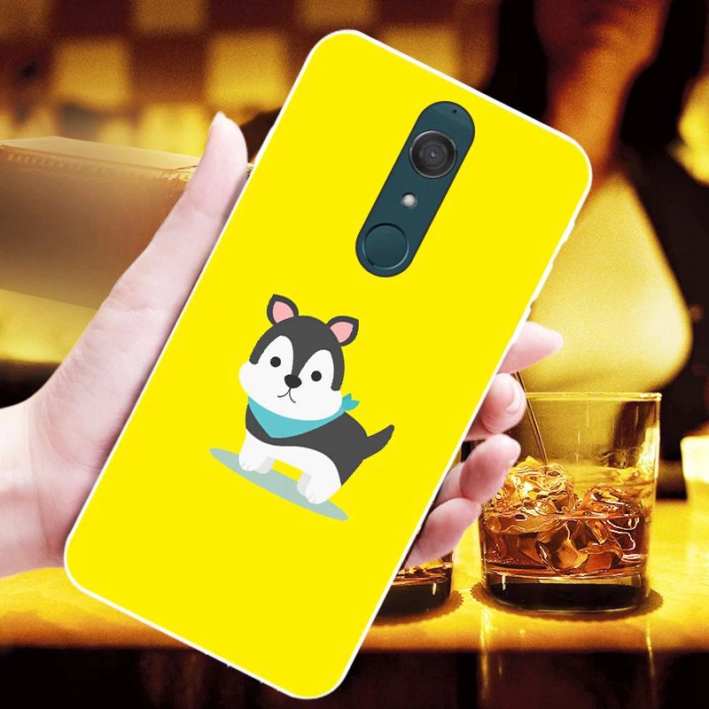 Ốp điện thoại TPU in hình dễ thương cho Wiko View XL