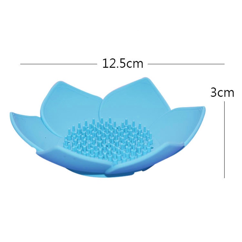 Bộ Khay Đựng Xà Phòng Bằng Silicone Có Rãnh Thoát Nước Tiện Dụng
