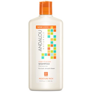 [Mã FMCG8 - 8% đơn 250K] Dầu gội đầu ANDALOU dành cho tóc khô, tóc xoăn và tóc đã qua sử dụng hóa chất - 27102 - 340ml