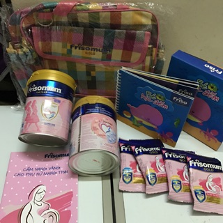 💥Tặng gối/túi💥 2 lon sữa Friso mom 400g(cam, vani)