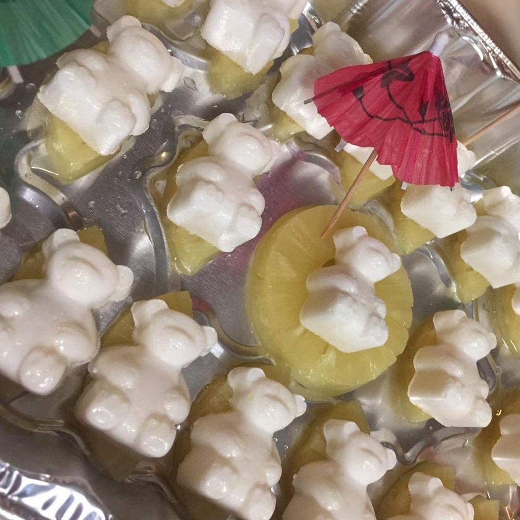 Khuôn Làm Bánh Hình Gấu Gummy Dễ Thương