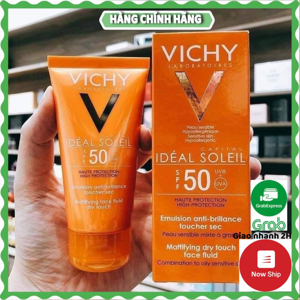 [GIÁ SỈ]  Kem Chống Nắng Không Màu SPF50 Vichy Capital Soleil 50ml