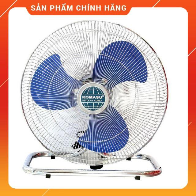 Quạt Sàn-Quạt Chân quỳ công nghiệp- Komasu- BS450TN-100W-Thân inox,gió khoẻ,chạy êm- chính hãng-giá rẻ -bh 12 tháng