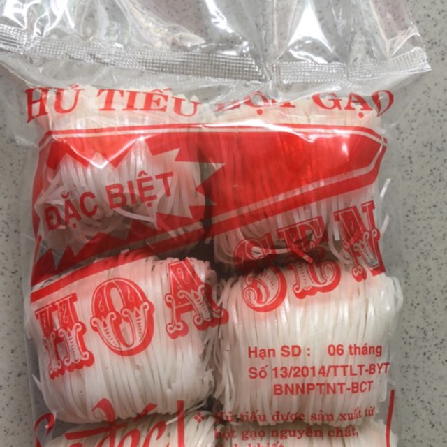 Hủ Tiếu Khô Sa Đéc Loại Đặc Biệt 450G Bột Gạo