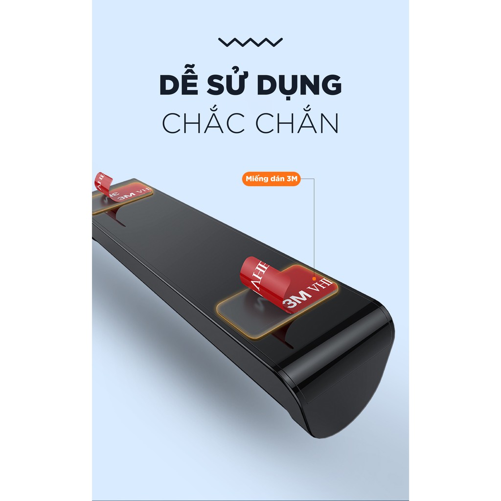 Bảng cài số điện thoại đặt trên xe hơi khi đỗ xe màu xám Ugreen LP151 LP178