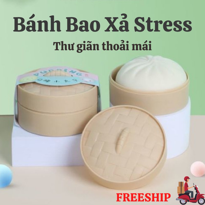 Bánh Bao, Bánh Bao Xả Stress Giảm Áp Lực Trong Học Tập, Công Việc - AUTO BEN