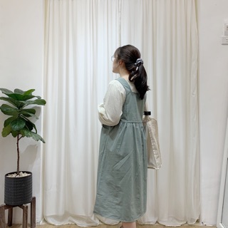 Set váy thô kèm sơmi V03