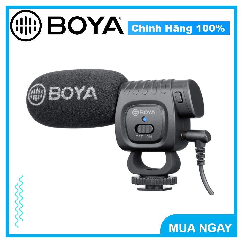 [Mã ELHACE giảm 4% đơn 300K] BOYA BY-BM3011 - Mic thu âm Shotgun cổng 3.5mm