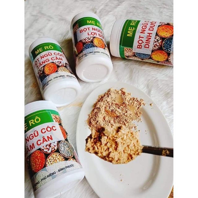 1KG NGŨ CỐC CHO BẦU - LỢI SỮA - TĂNG CÂN - GIẢM CÂN( HỘP LỚN)