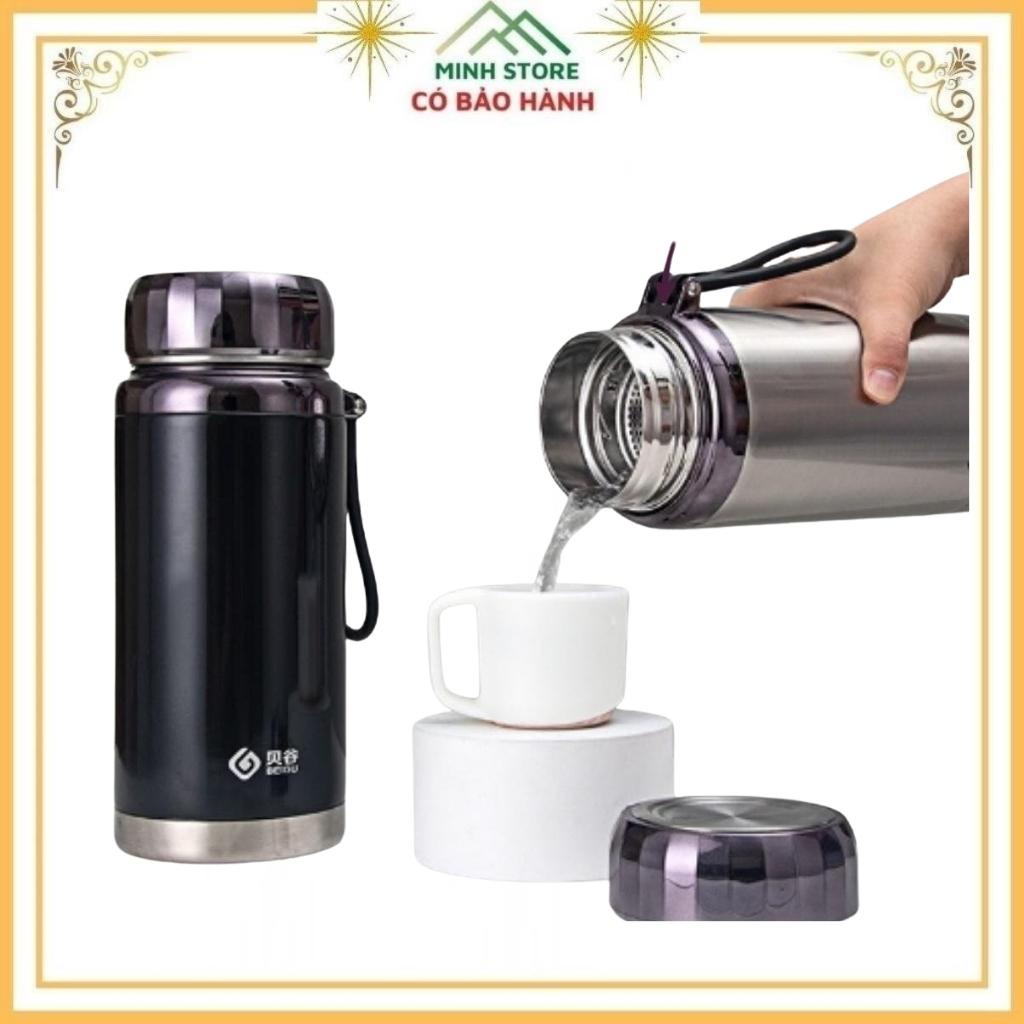 Bình Giữ Nhiệt Nắp Kim Cương Cao Cấp Dung Tích 1200ML 1500ML Chất Liệu Inox 304 Giữ Nóng 48H Giữ Lạnh 72H