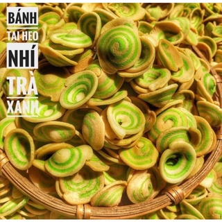 Bánh Tai heo nhí vị trà xanh giòn thơm ngon