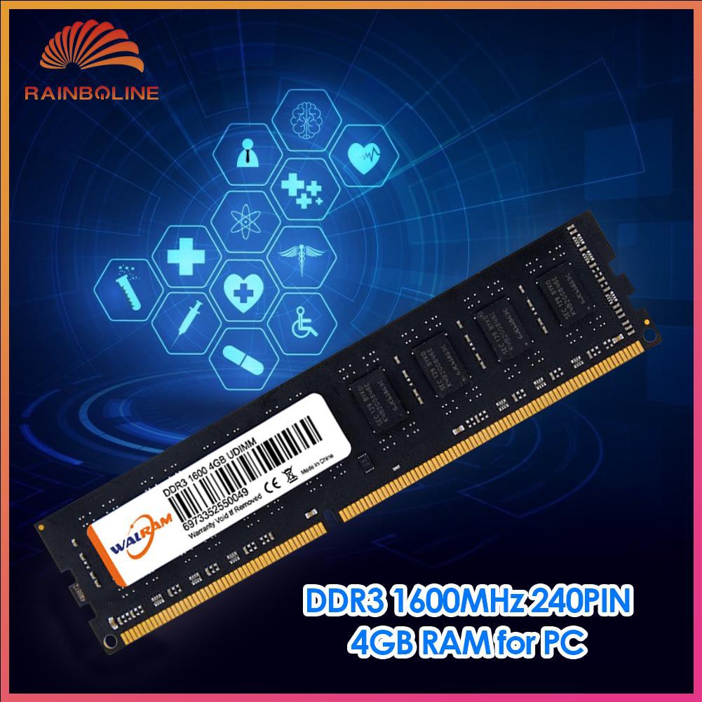 Mô Đun Thẻ Nhớ Ram 4gb 1600mhz Ddr3 240 Pin Ddriii Cho Máy Tính | BigBuy360 - bigbuy360.vn