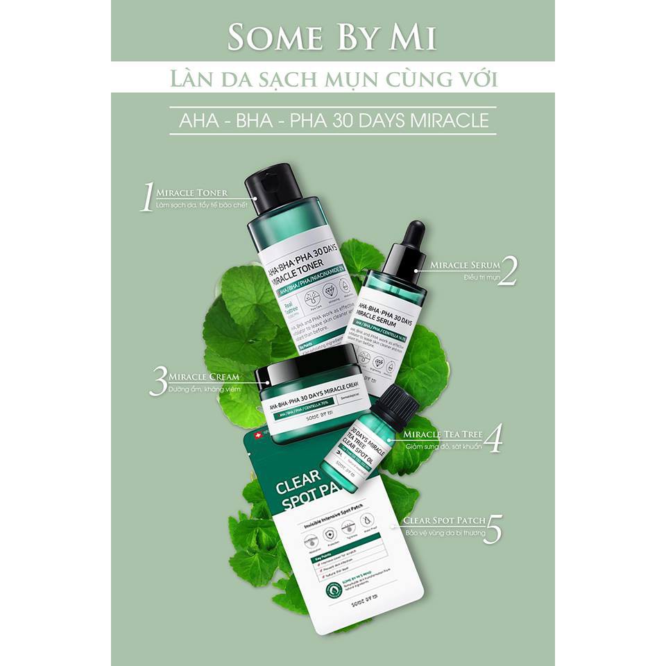 Tinh Dầu Tràm Trà Some By Mi 30 Days Miracle Tea Tree Clear Spot Oil 10ML - 1989Store Phân Phối Chính Hãng | BigBuy360 - bigbuy360.vn