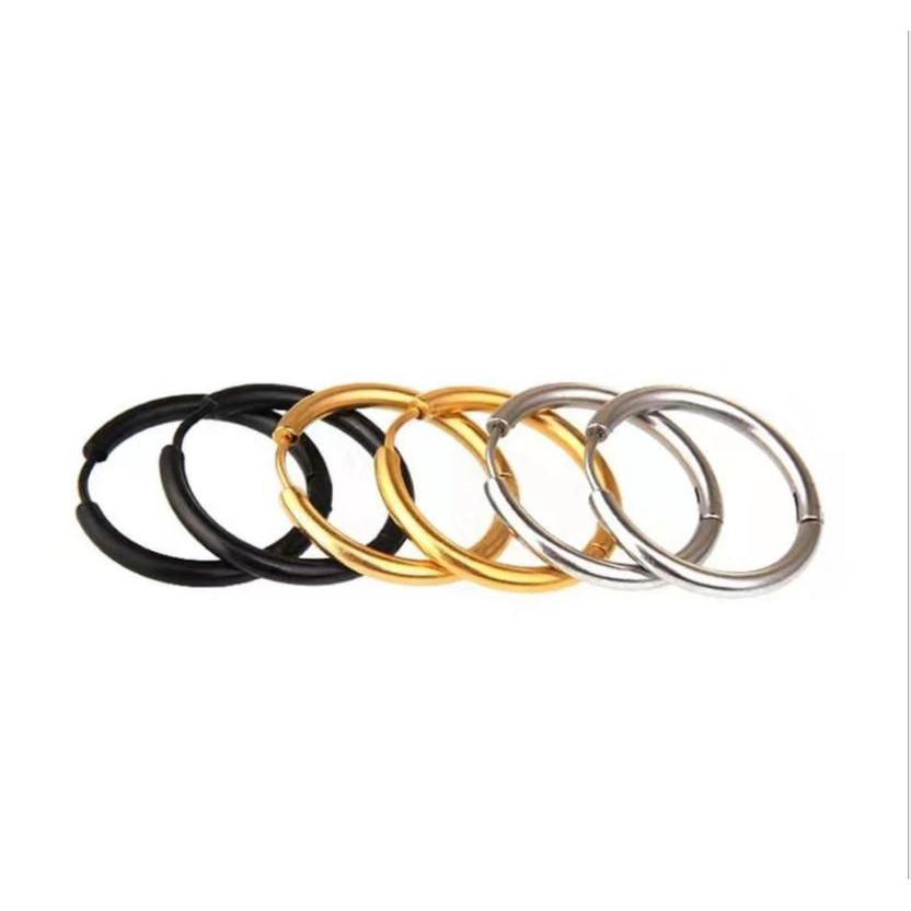 Khuyên tai nam khuyên tai tròn cực chất