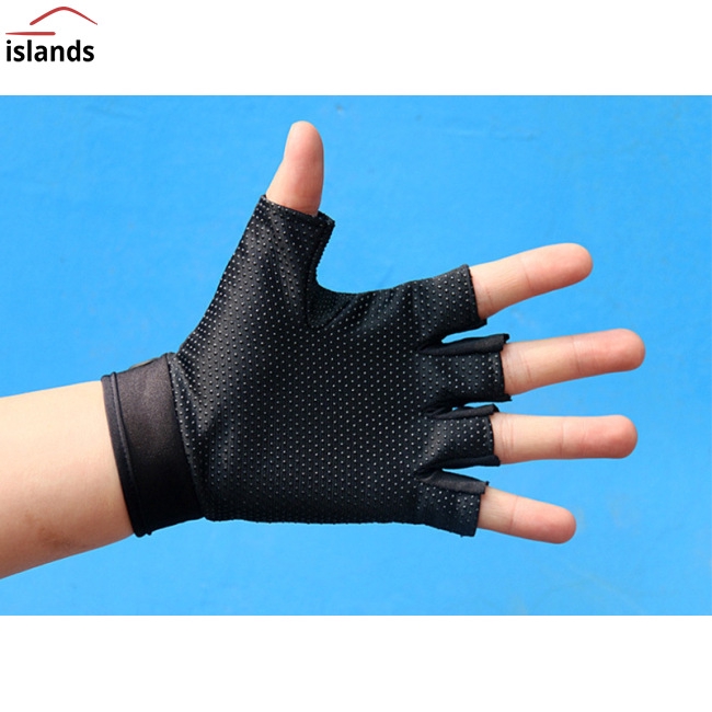 Găng tay chạy xe đạp nửa ngón chống trượt phong cách unisex