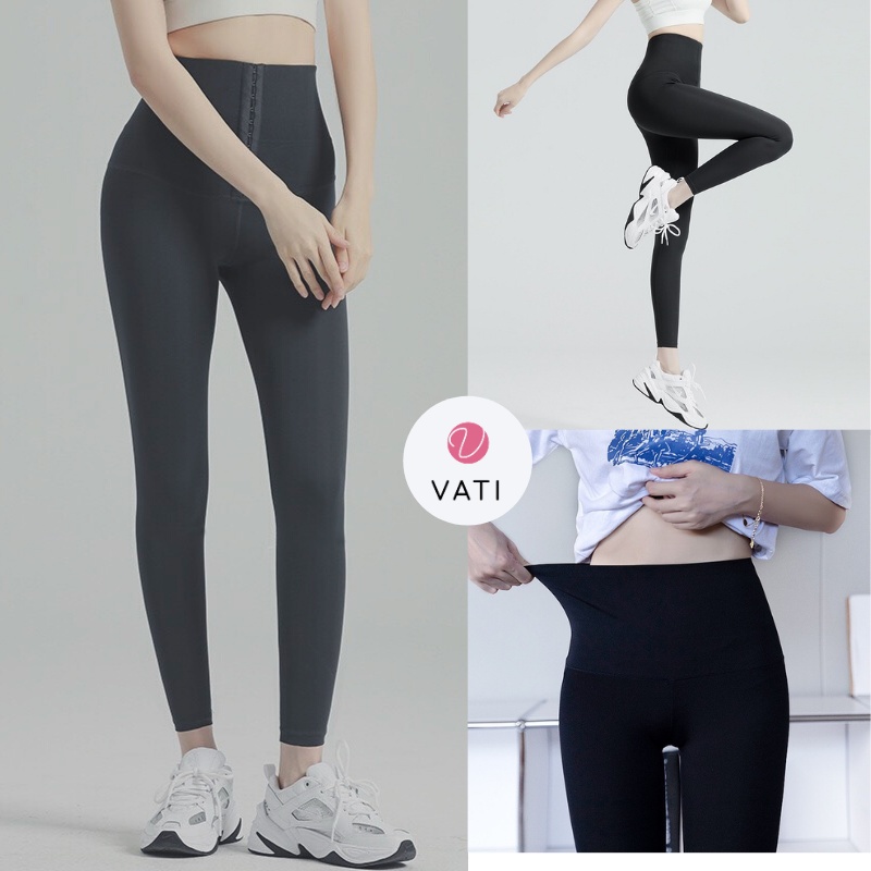 🦋 Quần Legging Dài Nữ VATI 🦋 Cạp Cao Co Giãn 4 Chiều Vải Dày Dặn Thun Ôm Cao Cấp