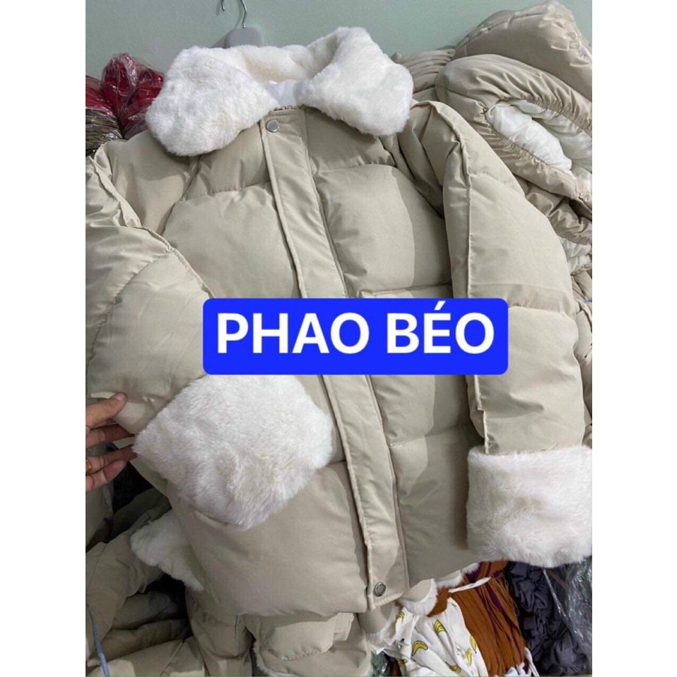 áo khoác phao béo nữ hàng QC đẹp nhất