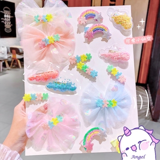 Set kẹp tóc hình đám mây đáng yêu cho bé gái