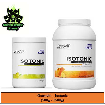 (SUPER WHEY STORE) - OSTROVIT ISOTONIC - BỔ SUNG ĐIỆN GIẢI, PHỤC HỒI CƠ THỂ SAU KHI CHƠI THỂ THAO