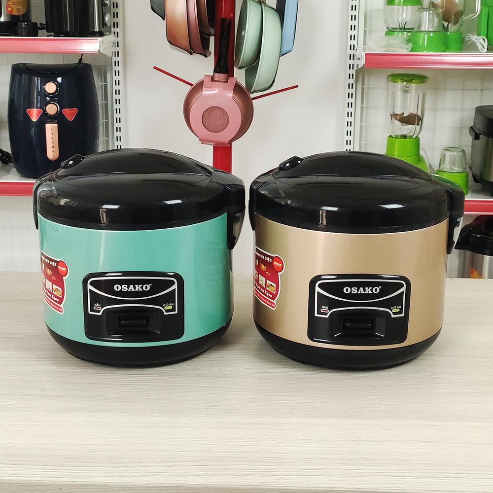 [Chính hãng] Nồi cơm mini 1.2L Osako OCD-120 lòng nồi chống dính, có xửng hấp, nấu cơm cho gia đình 2 - 3 người ăn
