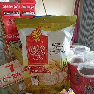 Bánh gạo nướng Cúc cu túi 12gói tràng an