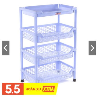 Kệ chén 4 tầng lớn duy tân