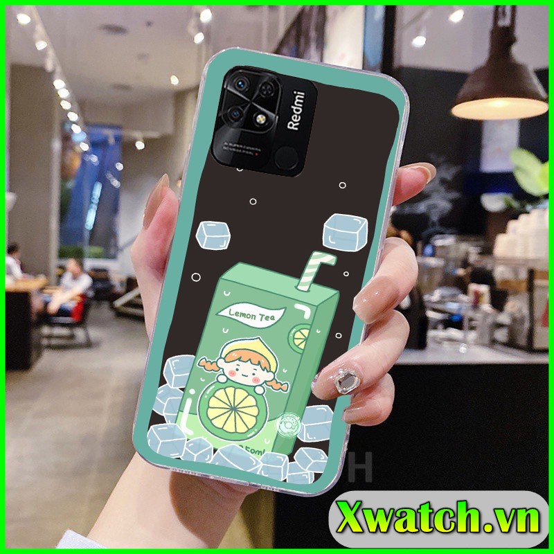 Ốp silicon in UV Xiaomi Redmi 10C Poco C40 Redmi 10A Redmi A1 họa tiết G