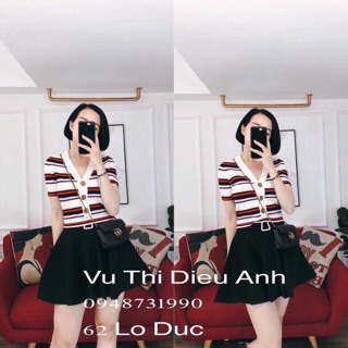 G29. 8710. ÁO LEN KẺ CỔ TIM KHUY