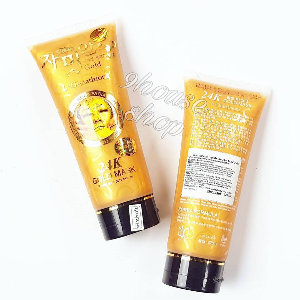 Gel Lột Mặt Nạ Vàng Gold 24k (Hãng Hàn Quốc phân phối tại Thái Lan) - 9housevn