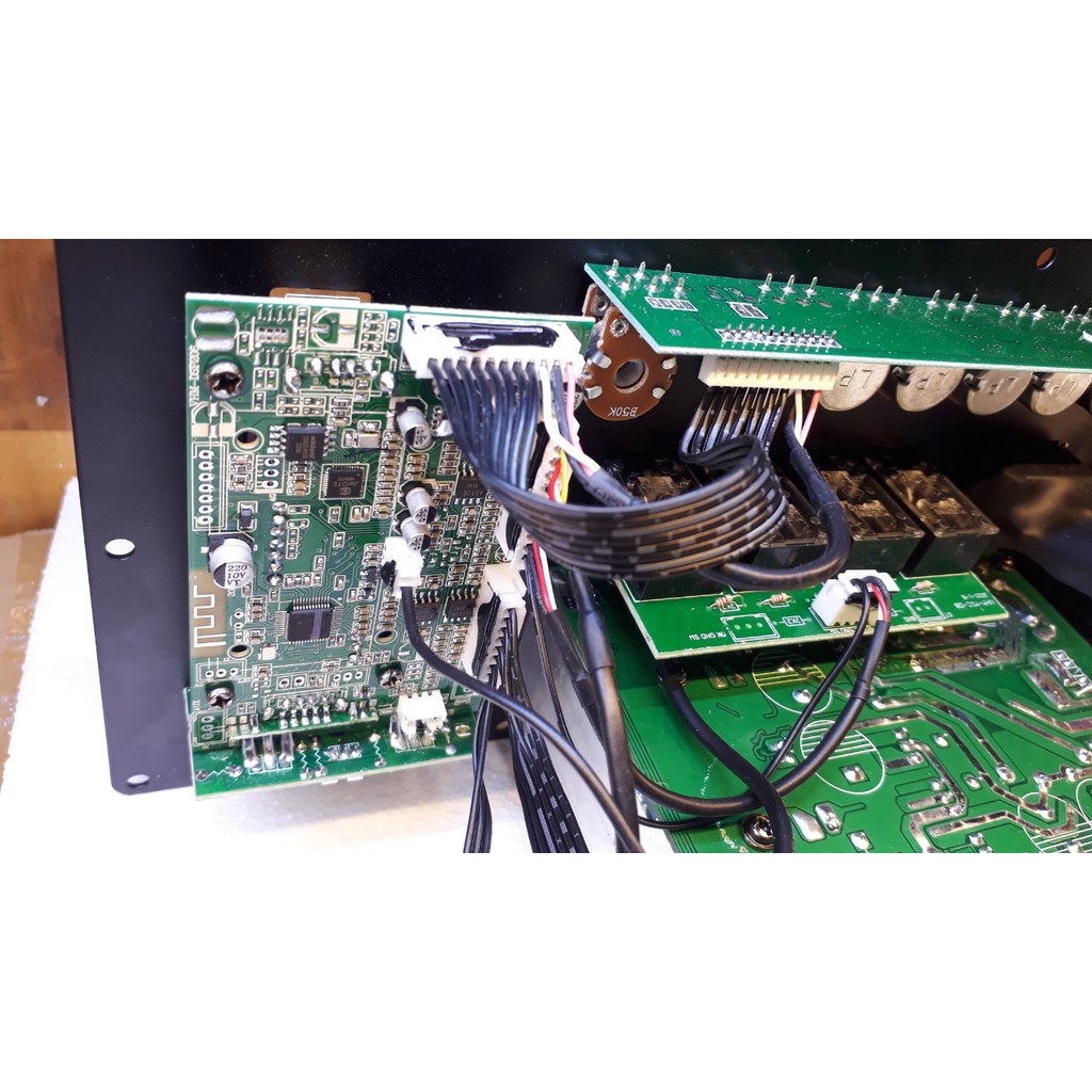 Bo mạch loa kéo có eco reverb-Mạch reverb -Bo loa kéo có reverb-Bo loa kéo công suất lớn
